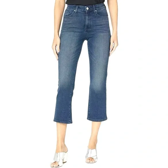 William Rast super high rise flare cropped jeans 25 NWT - Picture 1 of 9